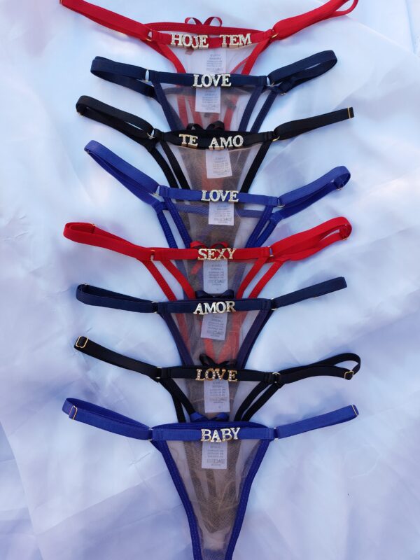 Calcinha Jolie Tule Personalizada