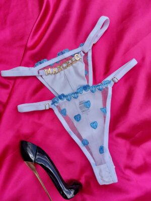 Calcinha Tentação Tule Personalizada