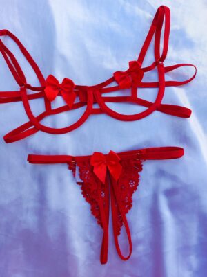 Conjunto Delírio Luxo Vermelho - M (42), Vermelho Pimenta