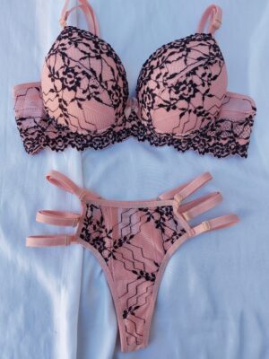 Conjunto de Lingerie Gabrielle Renda - Romance