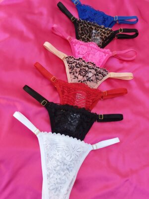 Kit 10 calcinhas Jolie Renda