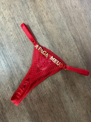 Calcinha Paixão Renda Personalizada