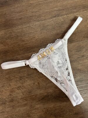 Calcinha Paixão Renda Personalizada